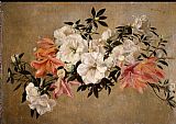 Henri Fantin-latour Canvas Paintings - Petunias
